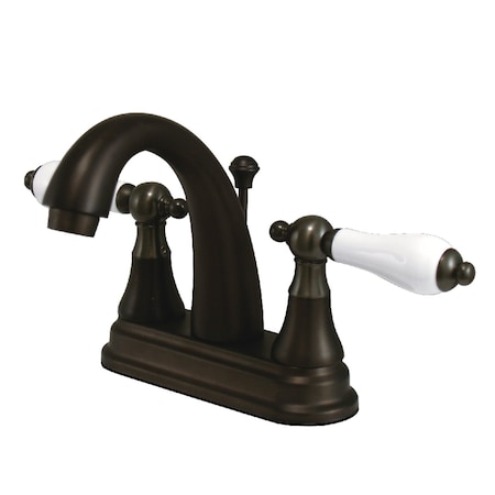 KS7615PL 4 Centerset Bathroom Faucet, Oil Rubbed Bronze